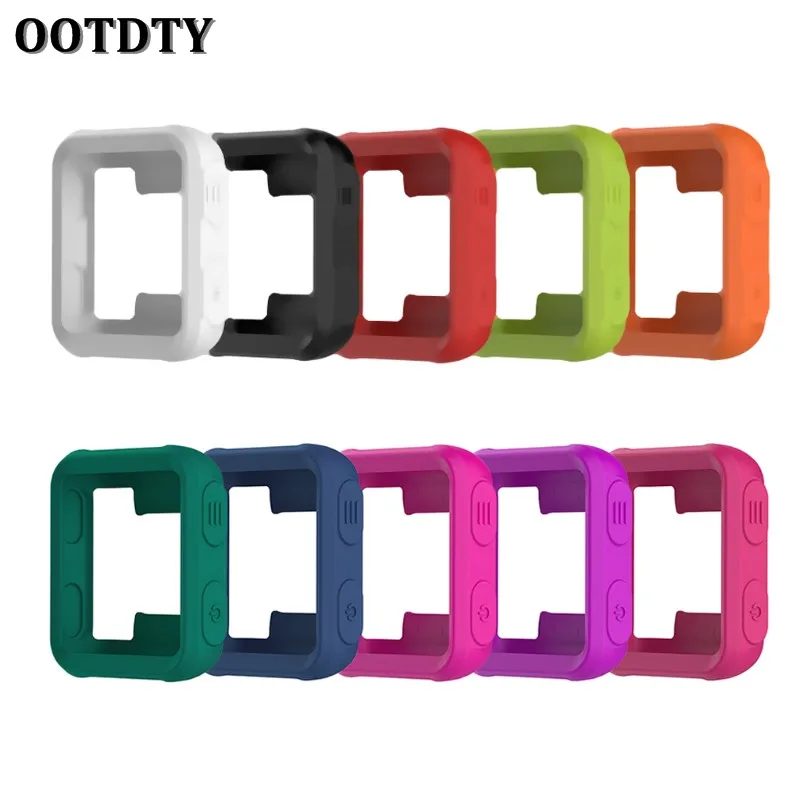 

OOTDTY OOTDTY Smart Protector Case Silicone Skin Case Cover For Garmin Forerunner 35 For Approach S20 Sport Watch