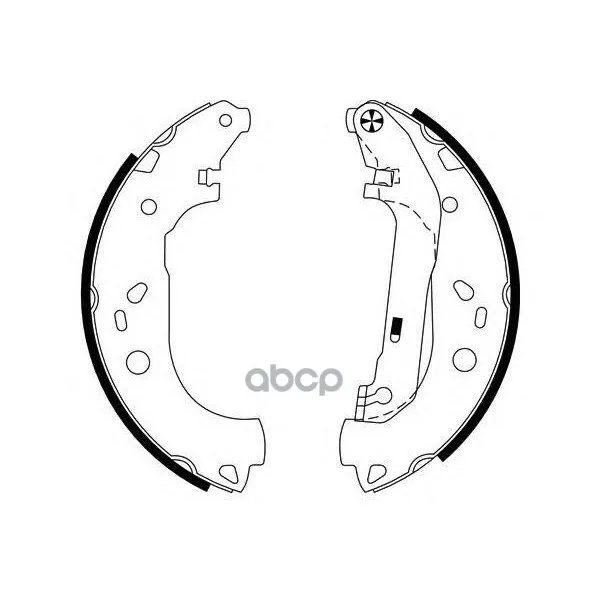 Колодки Тормозные Барабанные Задн Ford: Tourneo Connect 02-, Transit Connect 02- Textar арт. 91061400