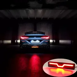 Feux de Stop universels F1, 1 pièce, rouge, arrière, troisième, Stop, lumière de sécurité, pour voiture, Signal 12V 