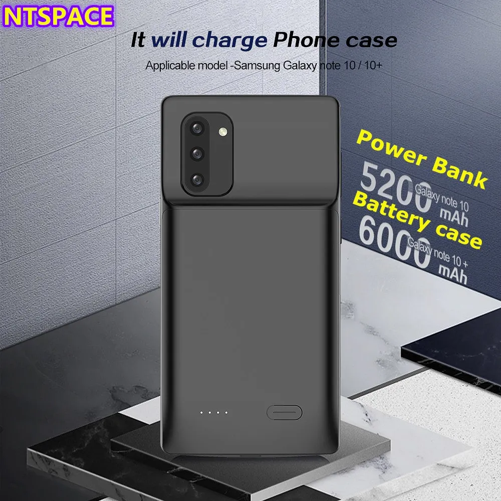 Backup Phone Battery Power Case For Samsung Note 10 Portable Bank Galaxy Plus Charger | Мобильные телефоны и аксессуары