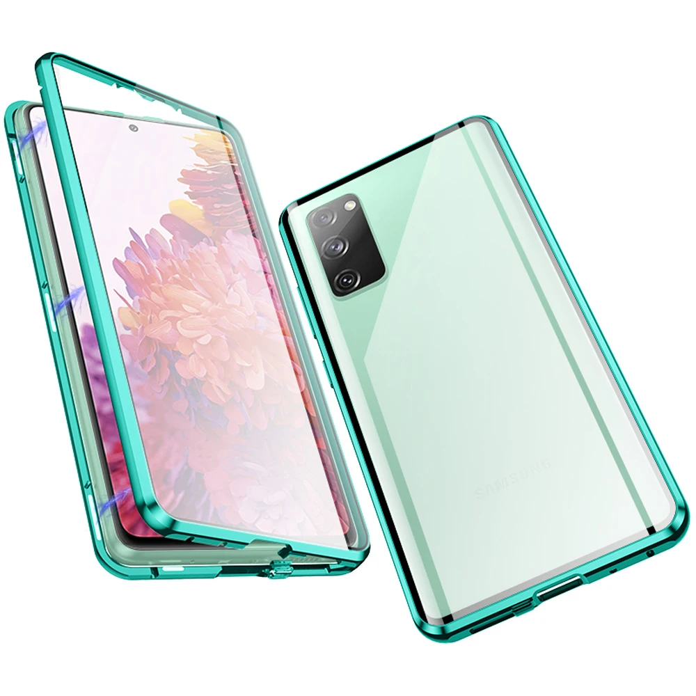 Чехол Jonwelsy для Samsung Galaxy S20 FE/S20 +/S20 Ultra 360 полная защита двухстороннее закаленное