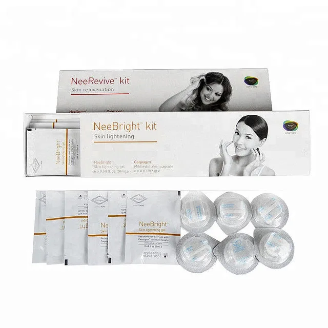 

Hot Sale Nee Revive Kit & Nee Bright Kit Gel Skin Lightening and Skin Rejuvenation Face Oxygen Jet Machine Use Acne Treatment