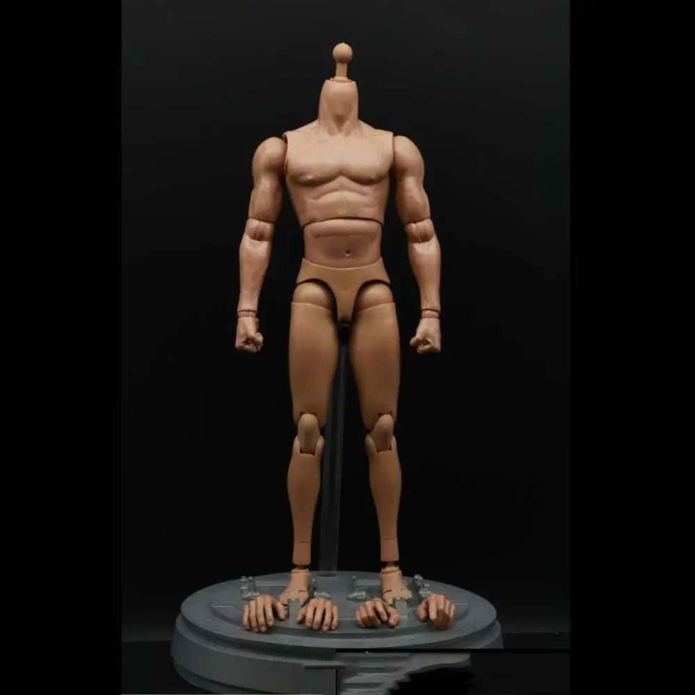 

In Stock 1/6 Male Figure Body Strong Muscle Body Model for 1:6 HT Body