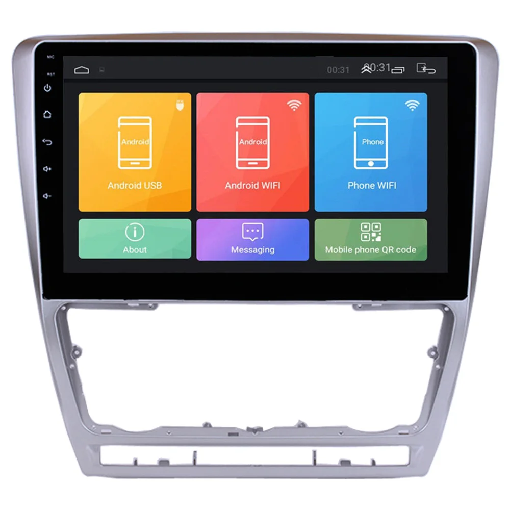 Автомобильный gps-навигатор RoverOne для Skoda Octavia 2007 2008 2009 2011 - 2014 Android 8 1 Радио стерео