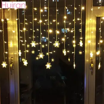 

Snow Christamas Tree Led Lights String Christamas Decor Xmas 2020 Fairy Lights Garland Room Lights Decor Happy New Year 2021