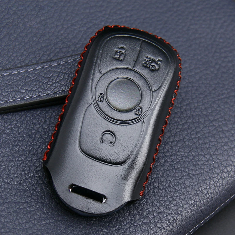 Новинка, кожаный чехол для ключей buick VERANO, чехол для ключей с дистанционным управлением, чехол для ключей, Аксессуары для автомобилей opel, защитный брелок
