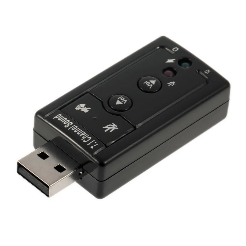 

Mini USB 2.0 3D External 7.1 Channel Virtual 12Mbps Audio Sound Card Adapter Wholesale dropshipping
