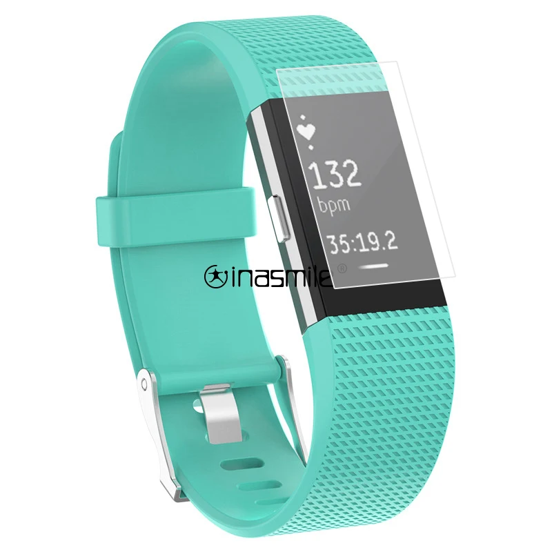 Приличный ремешок для Fitbit Charge 2 correa браслет ремешок для браслета Fitbit Charge 2 браслет для Fitbit Charge 2 Защита экрана - Цвет: water duck