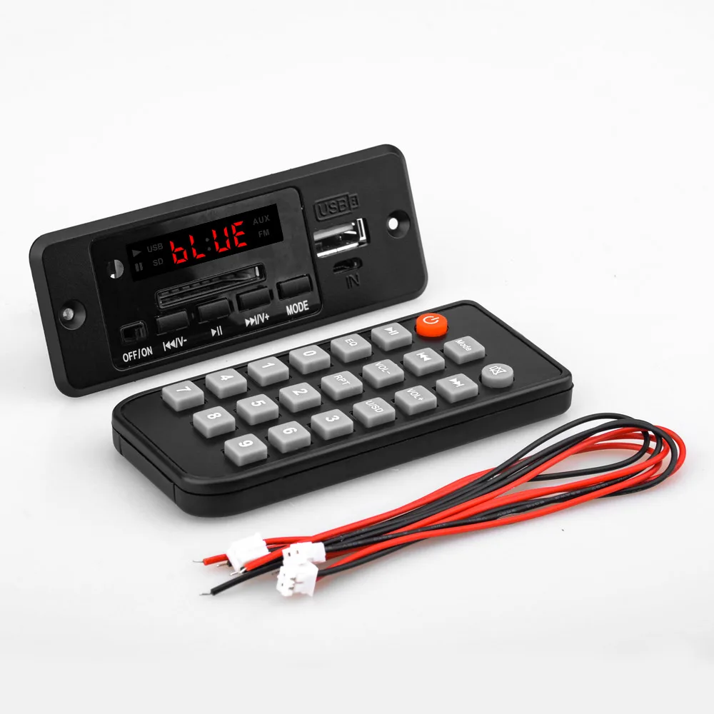 AIYIMA Bluetooth 5,0 без потерь аудио декодер MP3 музыкальный плеер APE AUX USB FM DIY усилитель звука с переключателем MICRO вход 9-12 В