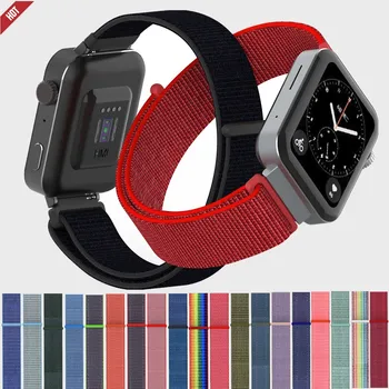 

For Xiaomi Smart watch band Breathable Nylon Loop Replacement bracelet Sports Woven wristband accessories for Mi watch Strap bel