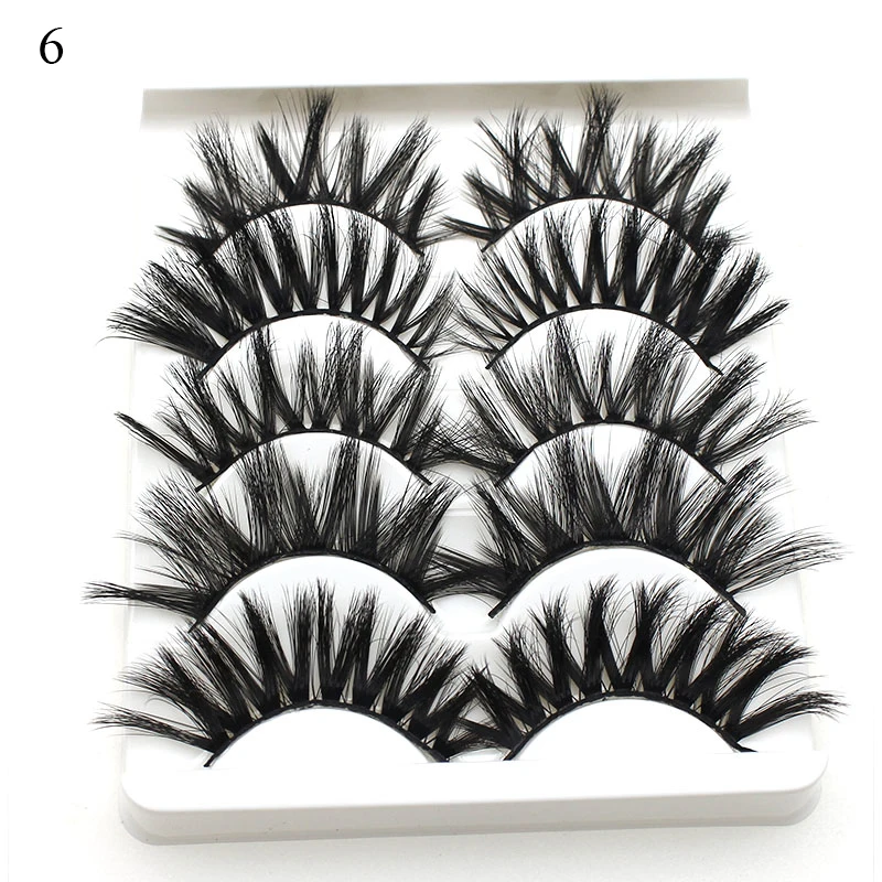 Cosplay&ware 5 Pairs False Eyelashes Little Devil Cosplay Lash Extension 3d Bunch Japanese Fairy Lolita Eyelash Daily Eye Beauty Makeup Tool -Outlet Maid Outfit Store Ha12d137166a34647b815e3b3110a9930T.jpg