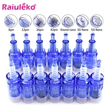 Игольчатый картридж для Dr Pen A6 Nano/9 Pin/12 Pin/36 Pin/42 Pin Micro Сменные иглы головка Dr. pen ручка наконечник татуировки Замена