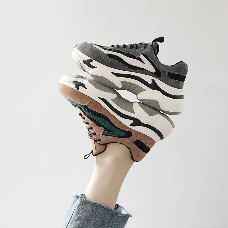 

Dad Shoe Woman 2020 Ji Zhixun Shoes Personality Exceed Fire Motion Wind Single Shoe Woman Joker Casual Shoes