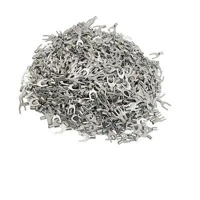 

1000 Pcs SNB1.25-5S 2mm Dia Bolt Non Insulated Fork Terminals Connectors