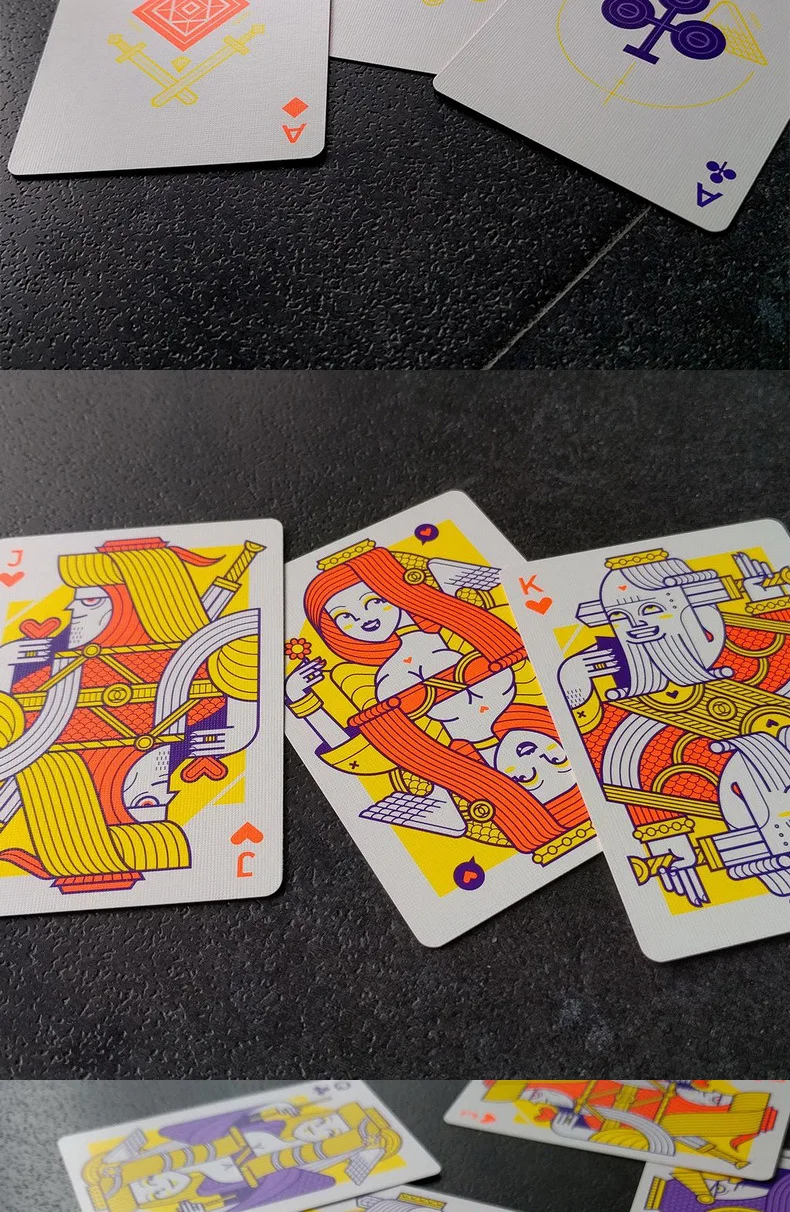 Hui qi Poker lunatica Luna импортная коллекция в форме цветка игральные карты