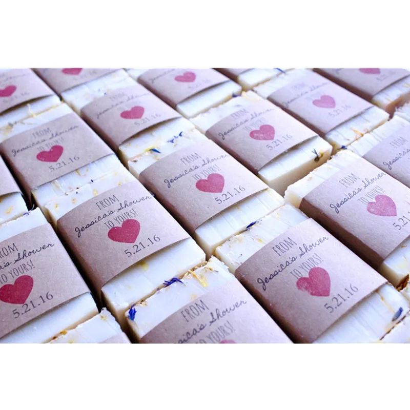 10 шт. под заказ мыло с этикетками для невесты свадебные украшения подарок будущей