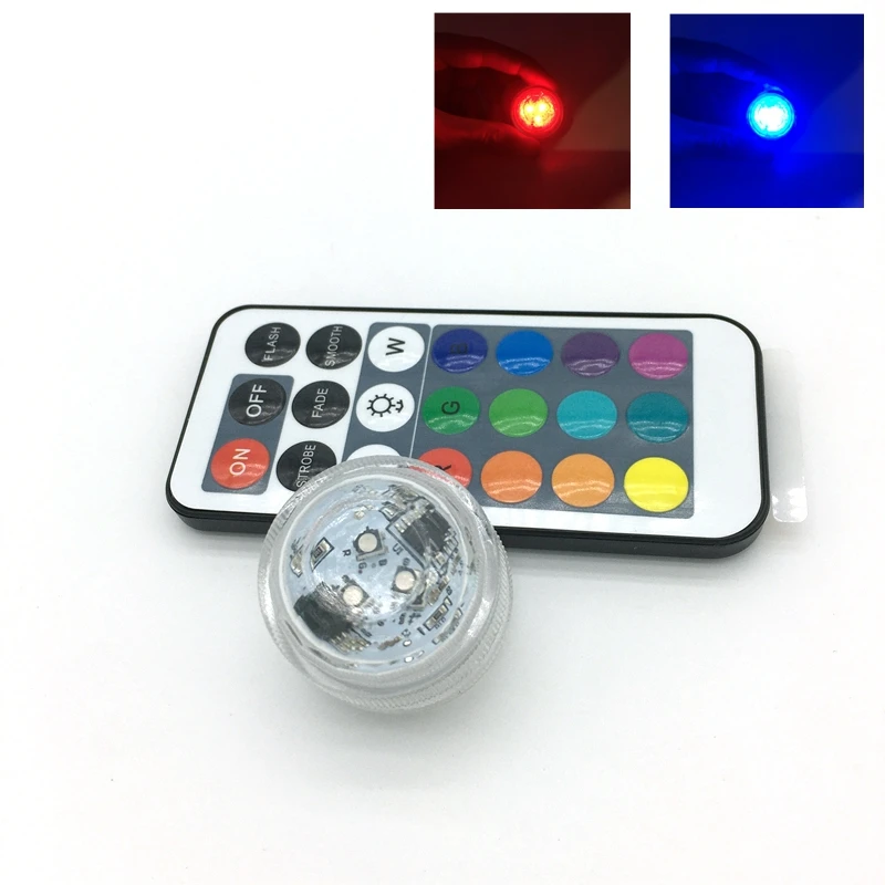 3 LED RGB Hookah Shisha LED Light Narguile Chicha Accessories Festive Party Decoration With Remote Control 16 Colors TSENG 0005
