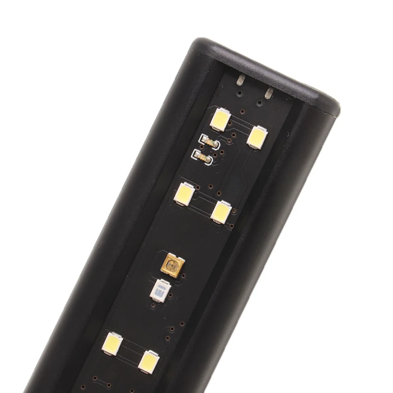 Recarregáveis da Lâmpada da Dobro-fileira da Luz de Indução Humana do Diodo Emissor de Luz de Usb para a Iluminação e a Esterilização Grânulos 10 Grânulos recarregáveis da lâmpada da dobro-fileira da