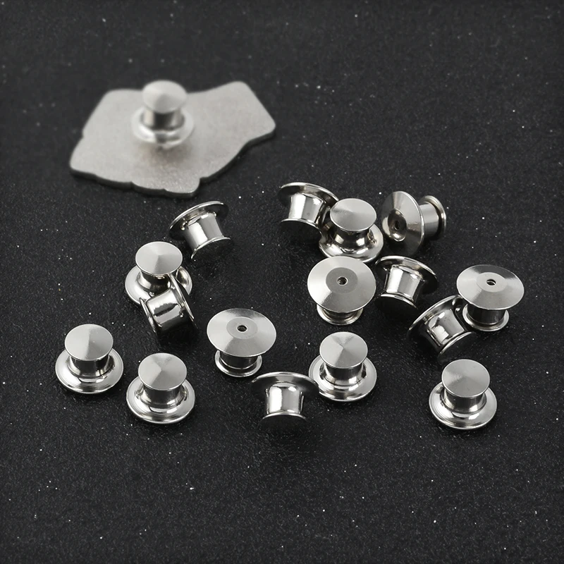 DIY Zubehör 5-10 teile/los Metall Gold Silber farbe Deluxe Schmetterling schnalle Lock Pin caps Verschluss Sicherheit Halten pin schmuck Erkenntnisse