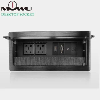 

Tabletop socket /Slide Up Desktop hidden/usb/vga/hdmi interface /Office conference room High-grade desktop socket