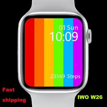 

IWO W26 Smart Watch Men 1.75 Inch 320*385 IWO 12 Pro Bluetooth Call Body Temperature ECG Monitoring IP68 PK IWO W46 IWO 13 PRO