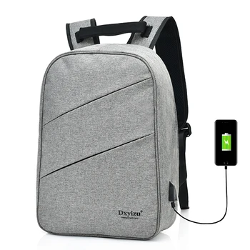 

Fashion USB Charge Anti Theft Backpack Men 15inch Laptop Backpacks Fashion Travel School Bags Bagpack Sac A Dos Mochila Rugzaki