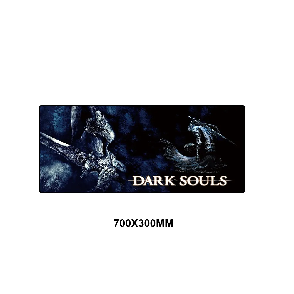 Dark Souls Mouse Pad to Mouse Computer Gaming Mousepad PC Gamer to Keyboard Mouse Desk Mat Large xl Mousepad for Laptop 70x30cm - Цвет: HAZH-019