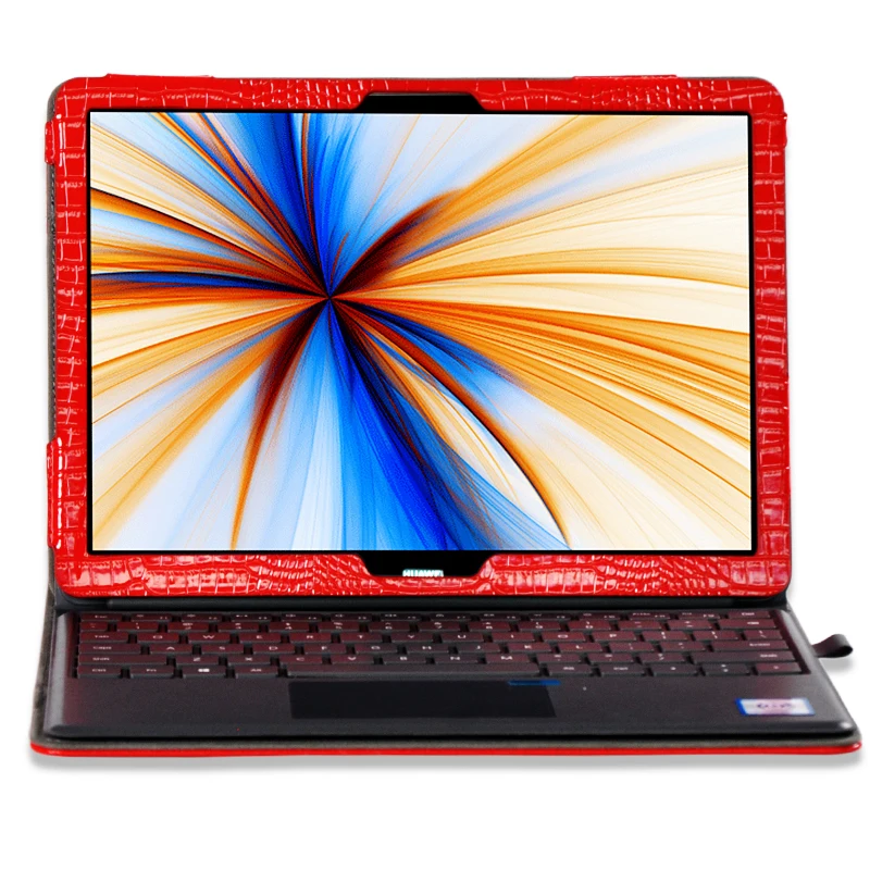 Роскошный чехол 2 в 1 из искусственной кожи для huawei MateBook E 12 дюймов BL-W09 BL-W19 планшет+ Стилус(он может поставить клавиатуру