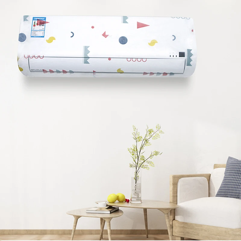 

Hanging Air Conditioning Cover Mouldproof Dust Proof Covers Waterproof Anti-Dust Cleaning Cover Clean Protector Bag Home Decor