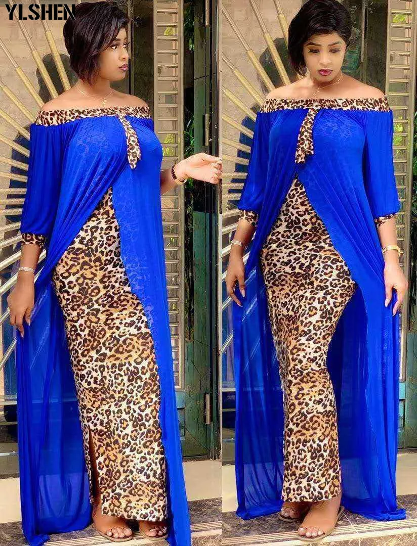 Long African Dress for Women New Style Mesh Dashiki Ankara Long Maxi Dresses African Clothes Robe Africaine Vetement Femme 2020 01