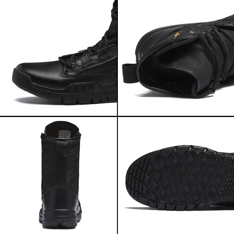 Gomneat/тактические ботинки в военном стиле; зимние солдатские ботинки; уличные треккинговые ботинки; мужские ботинки для альпинизма и горного туризма