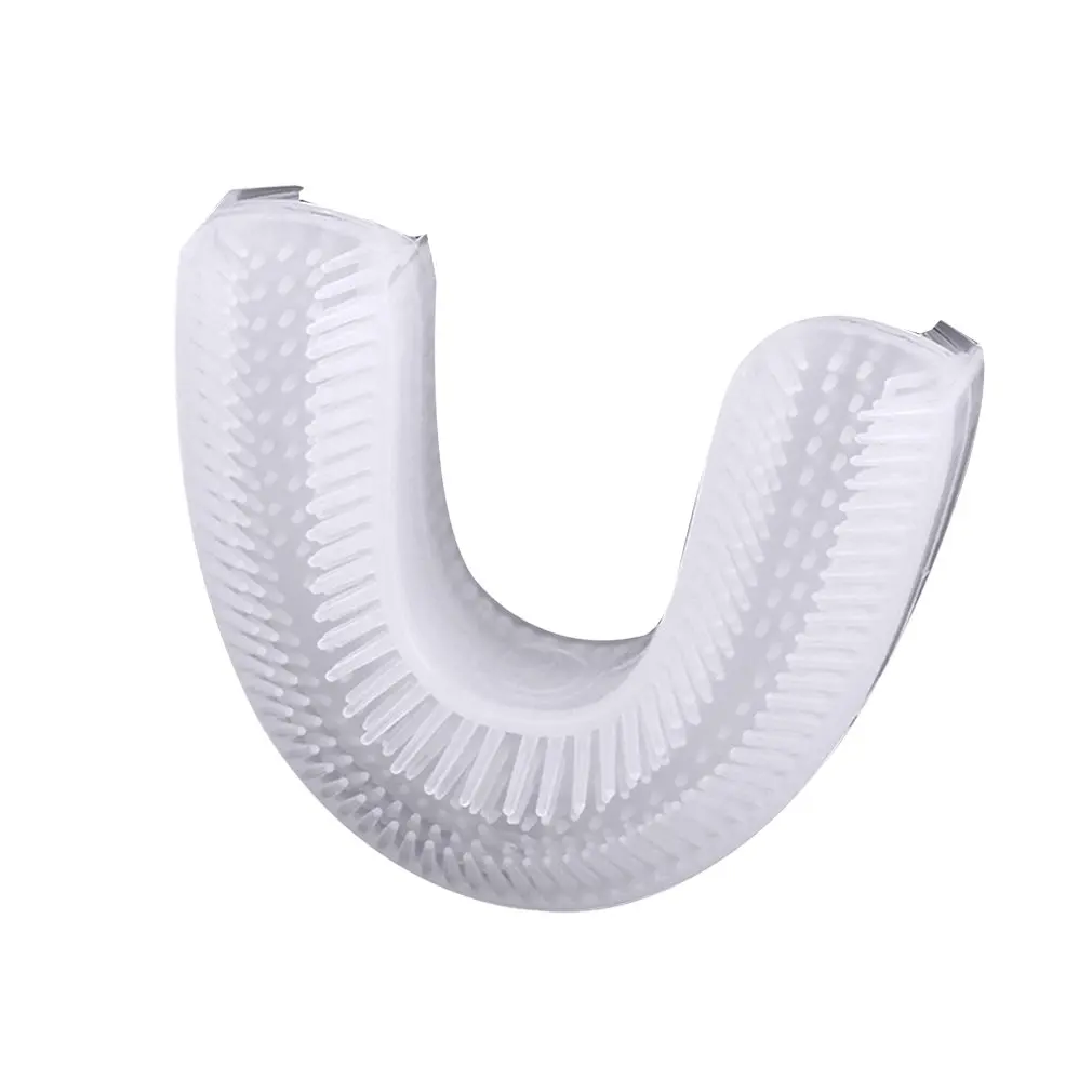 

Children Automatic Sonic Electric Toothbrush U-Shaped Head With Music For Children Usb Charging Teeth Whitening