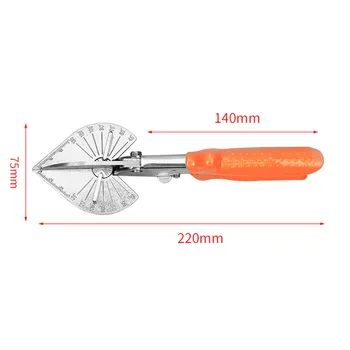 

Multi Angle Mitre Shear Cutter For Cutting Chamfer Shoe Moulding Truncking For Use On Timber And Cardboard, Plastic Formwork