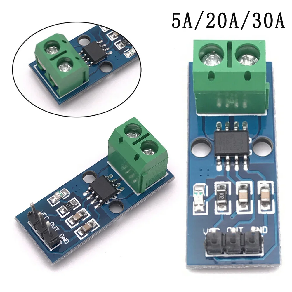 5A/20A/30A ACS712 Диапазон тока сенсор модуль для Arduino Raspberry Pi UNO