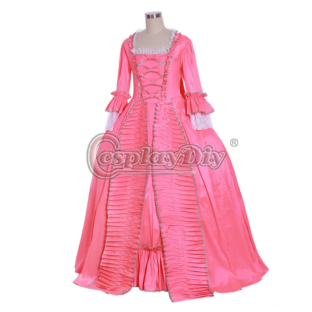 Cosplaydiy 18th Marie Antoinette женское бальное платье Rococo Colonial грузинский вечернее платье костюм L320