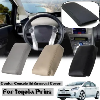 

PU Leather Car Center Console Armrest Cover Auto Arm Rest Box Pad Lid Cover Protection for Toyota Prius 2004-2009