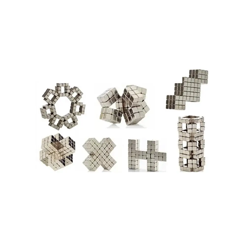 216Pcs Powerful 6*6*6 Magic Cube Puzzle Educational Toy Mini Magnet Balls Puzzle Metal Beads DIY Assemble Magcube Toy