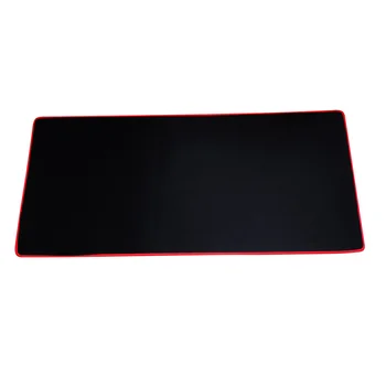 

PC Laptop Large Gaming Mouse Mat Pad Keyboard Mat Pad Soft Extended Pro Edition Anti-slip 300x700x2mm (Black with Red Edge)