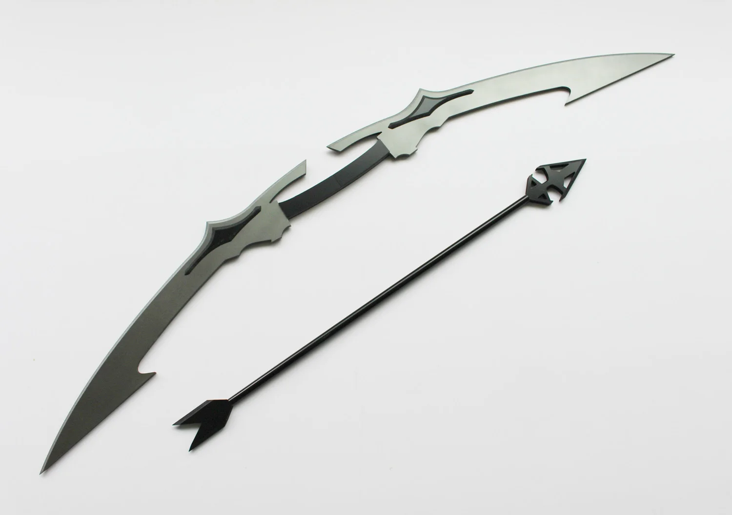RWBY Cinder Fall Cosplay Weapons Bow and Arrow Double Blade Costume Props image 3