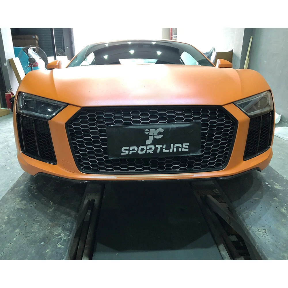 Воздушные крышки вентиляционных отверстий для Audi R8- углеродное волокно передний бампер разветвители Противотуманные фары лампы воздушные крышки вентиляционных отверстий