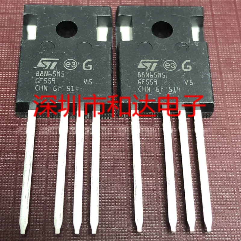 5 шт. 88N65M5 STW88N65M5-4 в 247-4