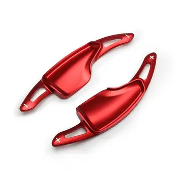

2 Pcs Car Steering Wheel Shift Paddle Shifter Extended Red Car Interior Modification Accessories For Chevrolet For Camaro 16 17