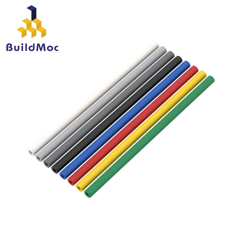 

BuildMOC 76324 1x9 thin hose (72mm) brick Changeover Catch For Building Blocks Parts DIY Educational High-tech Toys