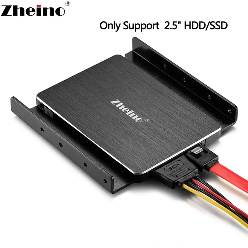 Zheino SATAIII SSD 60 ГБ 120 240 360 480 960 128 256 512 ТБ алюминиевый монтажный адаптер кронштейн для