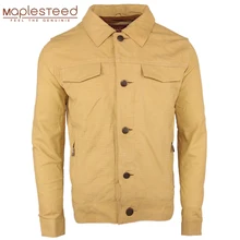 Зазор продажи! куртка из натуральной кожи мужская повседневная кожаная куртка Мягкая тонкая кожа пальто весна M501