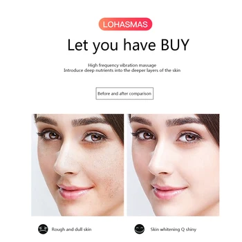 

Shrink Pore Vibrating Slimming Tighten Device Spa Mini Face Massager Anti Aging Electric Handheld Lifting Machine Moisturizing