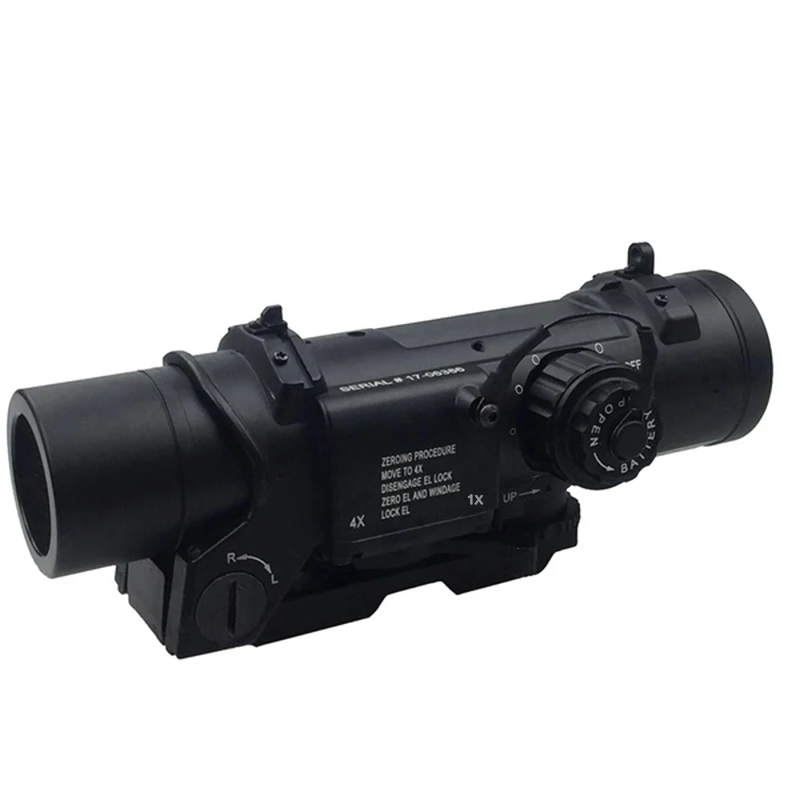  SPINA Sale Tactical Rifle Scope Quick Detachable 1X-4X optical sight Adjustable Dual Role Sight For