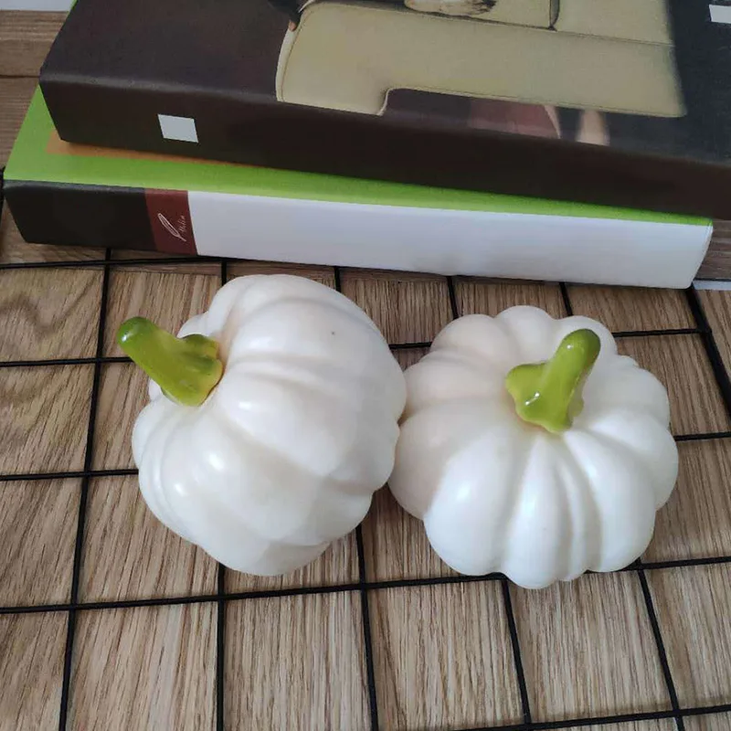 New Decorative Pumpkins Halloween Gourds Ornamental Squash and Pumpkin for Halloween Decoration XOA88
