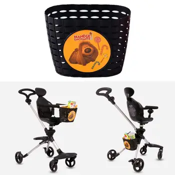 

Baby Trolley Small Basket Light Large Capacity Storage Hanging Baskets Children Strollers Accessories