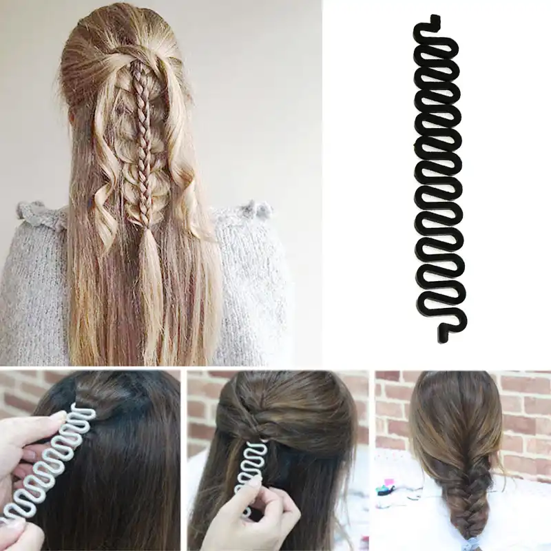 New Hair Braiding Hair Roller With Hook Magic Twist Styling
